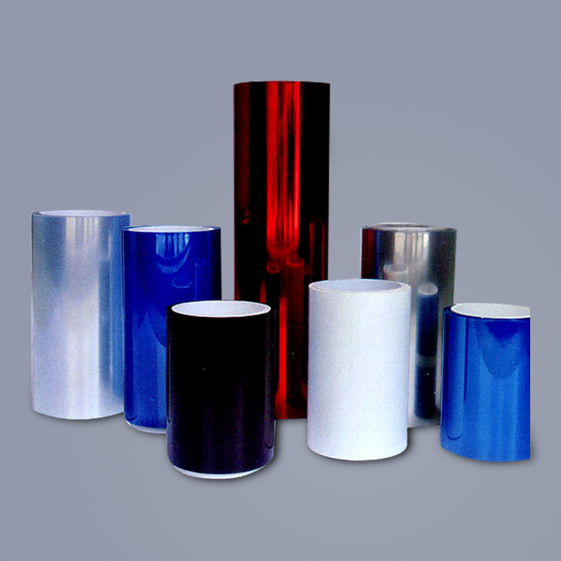 Película de liberación PET de varios colores Película de liberación PET de varios colores